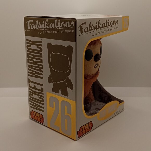 Funko Fabrikations Wicket Warrick Star Wars #26 Ewok NIB - Picture 6 of 8